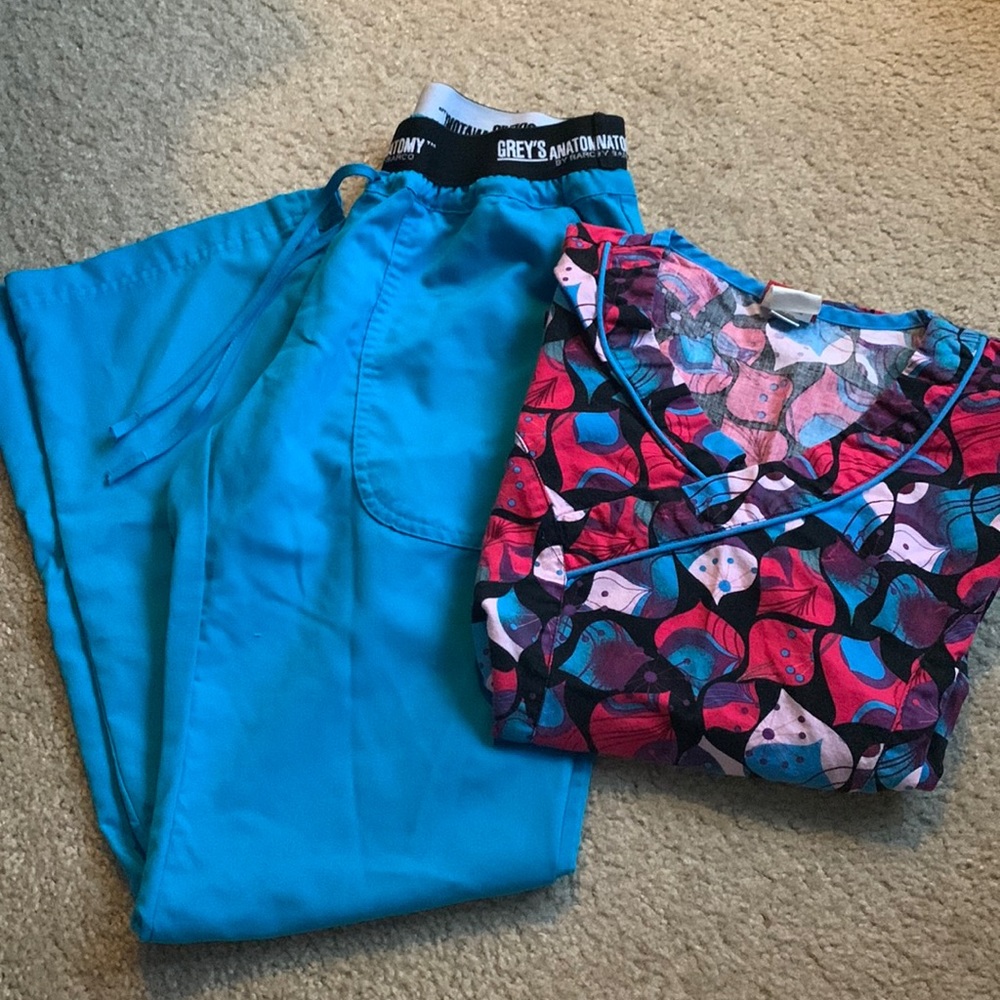 cute scrub set